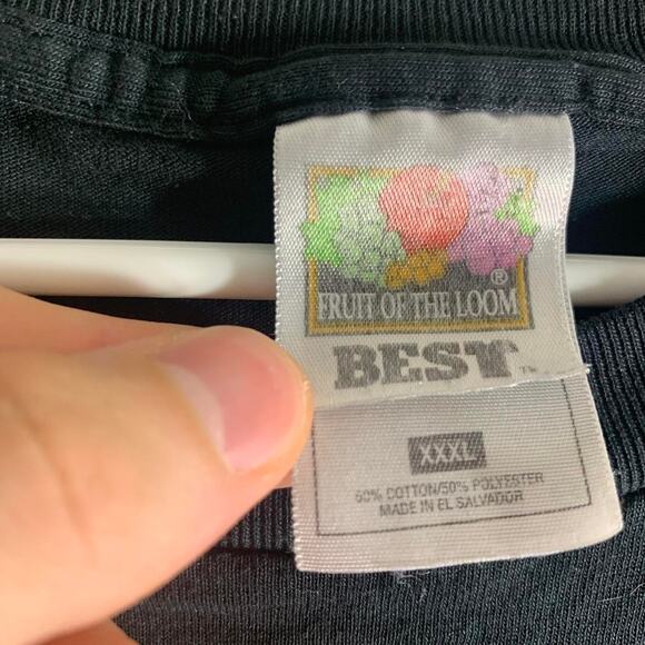 vintage Y2K 2000’s GEORGETOWN HOYAS BASKETBALL UNIVERSITY graphic tee shirt XXL - Picture 5 of 7